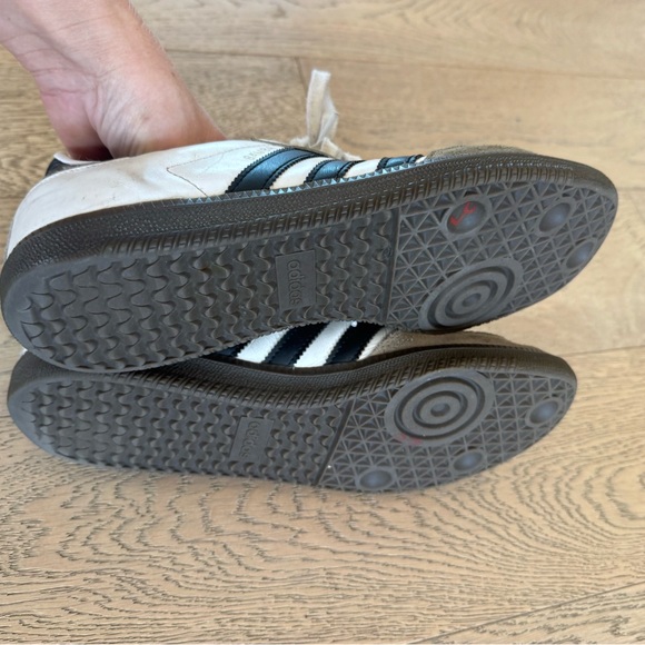 Adidas Samba White Leather Sneakers - Picture 5 of 5